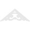 Ekena Millwork Pitch Preston Architectural Grade PVC Gable Pediment, 36"W x 15"H x 1"P (10/12) GPP036X015X100PRE - alternate 5